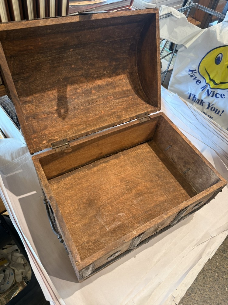 Great Small Vintage Dome Crest With Drawer