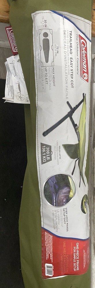 Coleman Trailhead Easy Step Cot