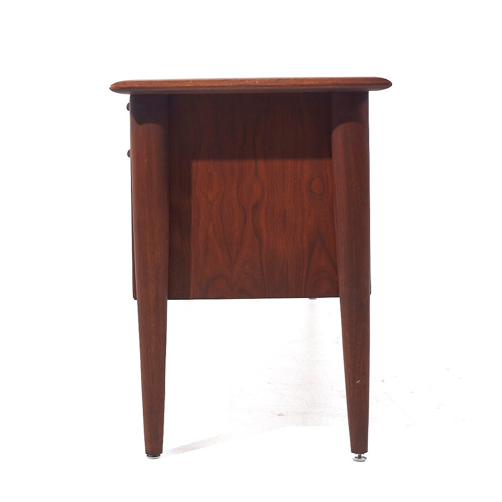 Alma Castilian Mid Century Walnut Credenza