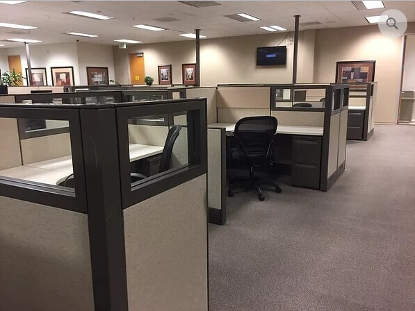 Herman Miller Q 6x7 Used Cubicles