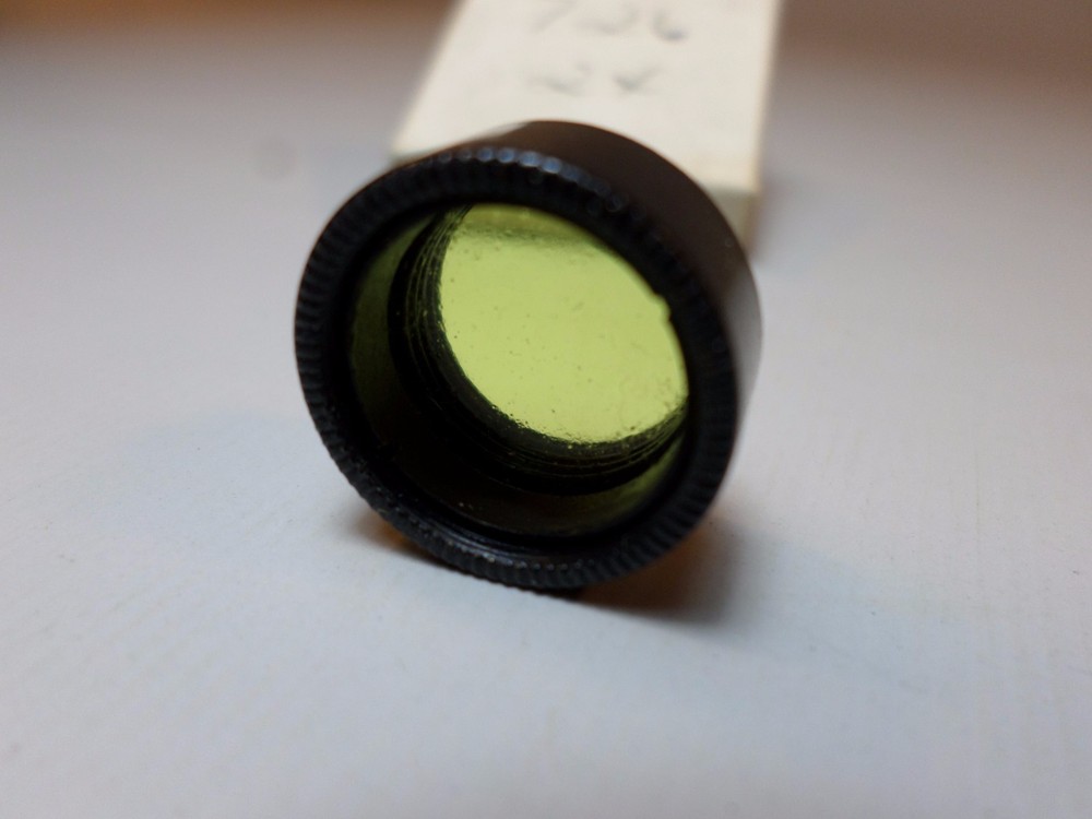 RARE Screw-In/On KEYSTONE #726 2x FILTER YELLOW