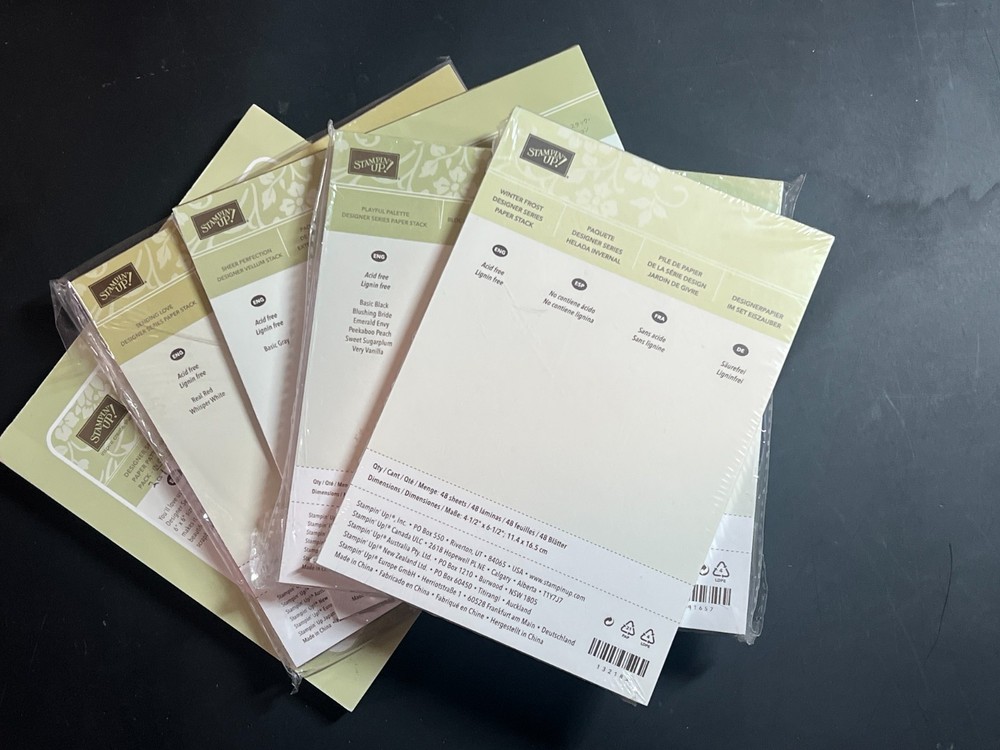 Stampin' UP! Designer Series Paper Stack RETIRED