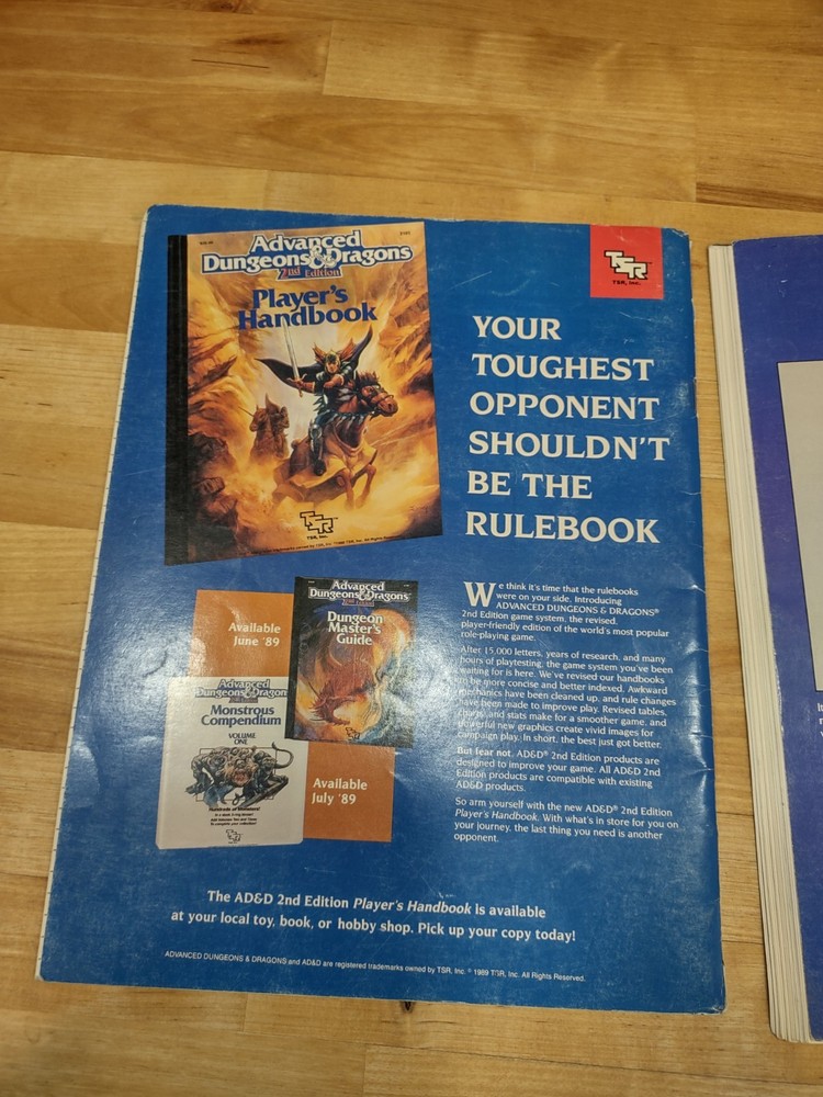 Dungeon magazine Issues # 17 & 18 D&D Dungeons Dragons