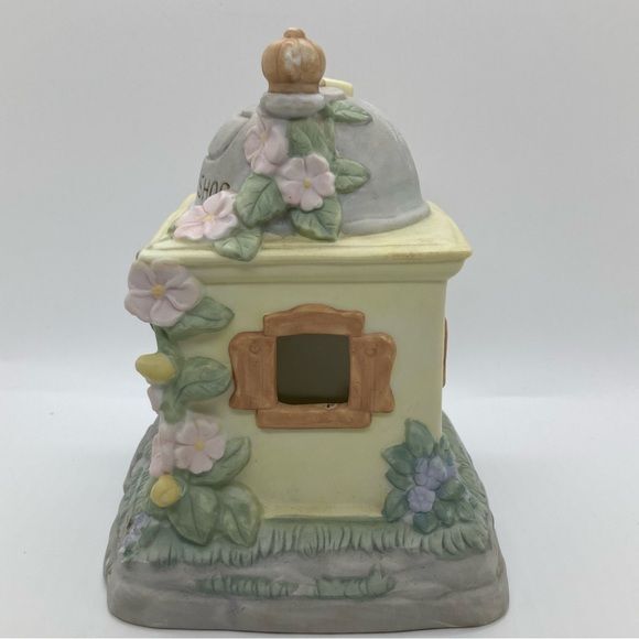Ceramic Bisque Coffee Shop Building AGC