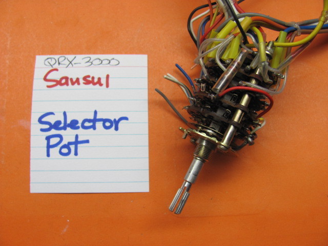 📈SANSUI SELECTOR POT QRX-3000 QUAD  RECEIVER