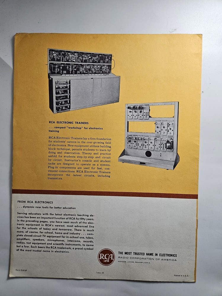 Vintage RCA Teaching Manual
