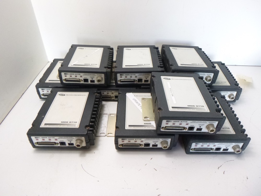 Microwave Data Systems MDS 9710 HL Data Transceiver Lot of 11 - AS-IS