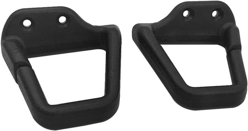 2Pc Ebony Black Seat Belt Shoulder Guide Loop 1993-2002 Camaro Firebird HT7202