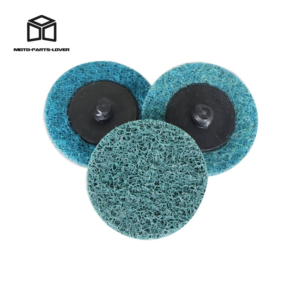 Fine Surface Conditioning Discs Roll Lock Grinder Sanding Pads 50Pcs 2" Disc