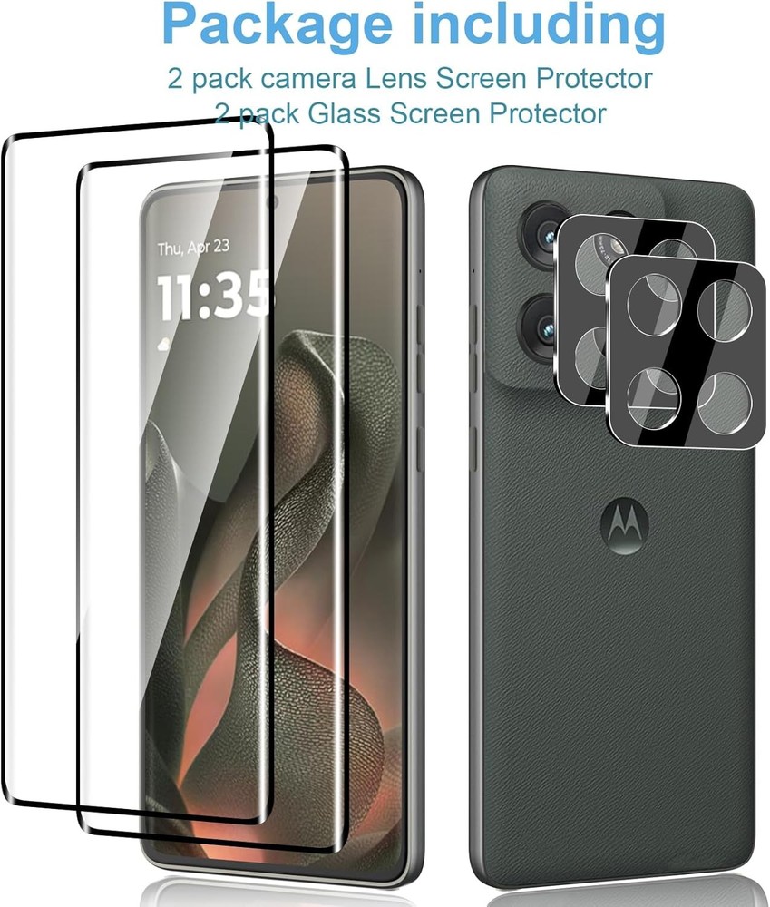 2 Pack Designed for Motorola Edge 2025 3D Screen protector 2025