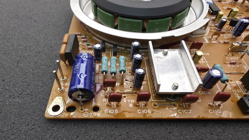 Technics sl1200, sl1210 mk2. Main pcb/motor