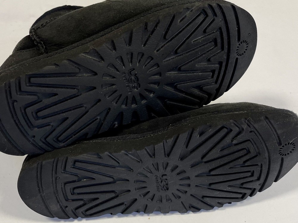 US 4 UGGS black Pull On Ankle Boots (tt43)