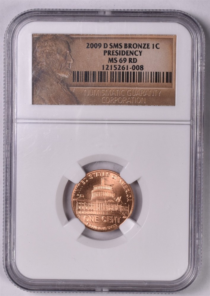 2009-D Lincoln Bicentennial Cent Presidency - NGC MS69 RD