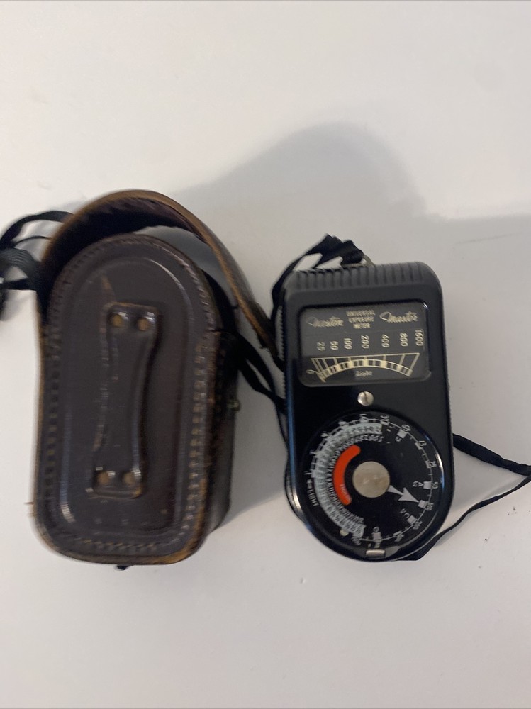 Weston Master Universal Exposure Light Meter Model 715 Emulsion Speeds