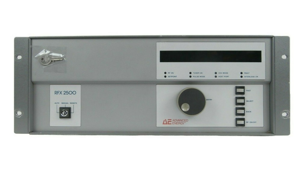 RFX 2500 AE Advanced Energy 5011-000-D RF Generator Tested Not Working As-Is
