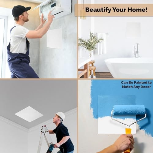 Spring Access Panel 12x12 Inch for Ceiling & Drywall, Heavy-Duty 2 Pack