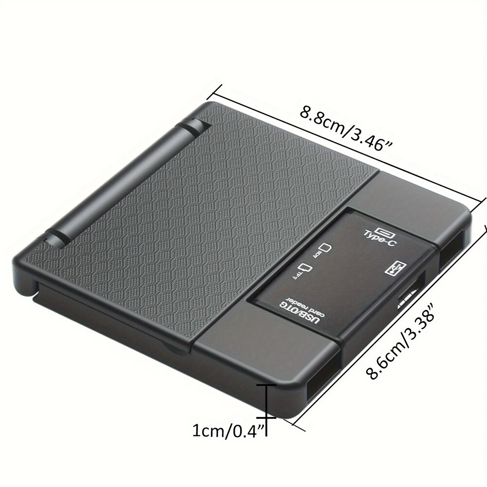 Expanded Storage Dirver MMC Card Reader USB-C SD/TF HUB OTG for Phone PC Camera