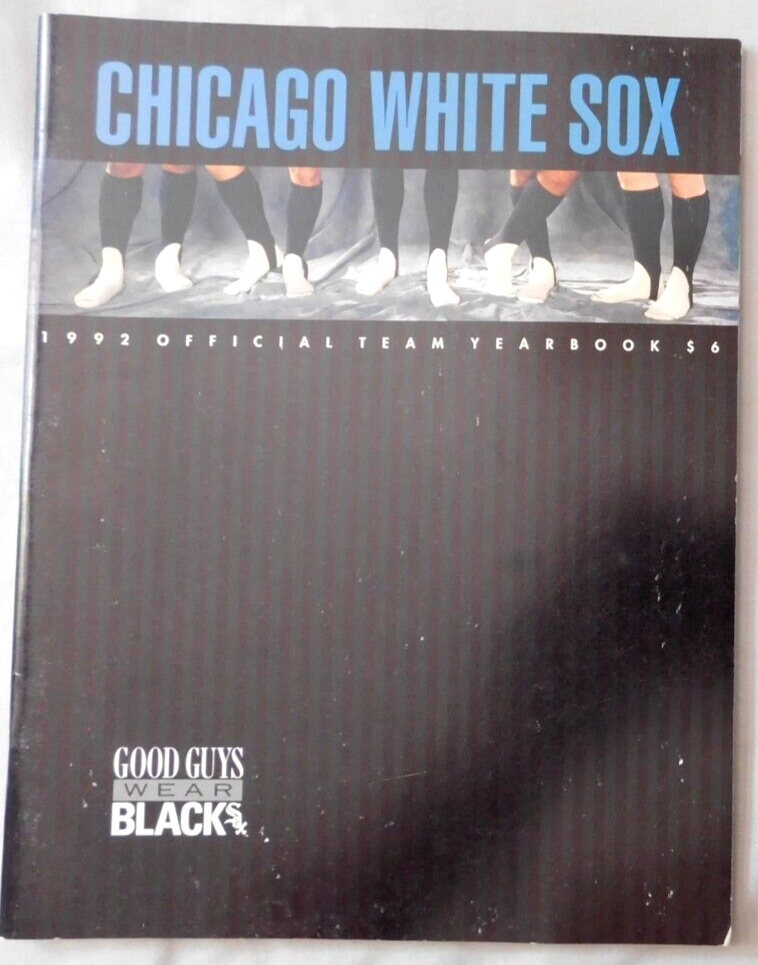 1992 Chicago White Sox Yearbook