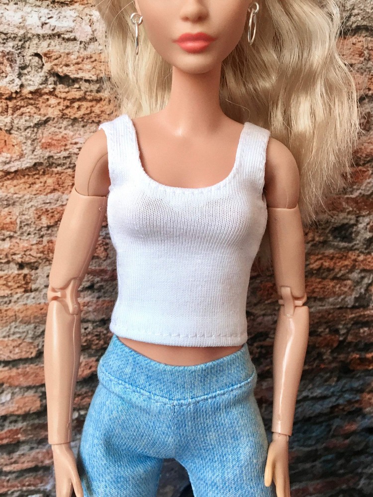 BQ-POWER – Basic Tank Top for 11.5" Fashion Dolls - Multiple Colors
