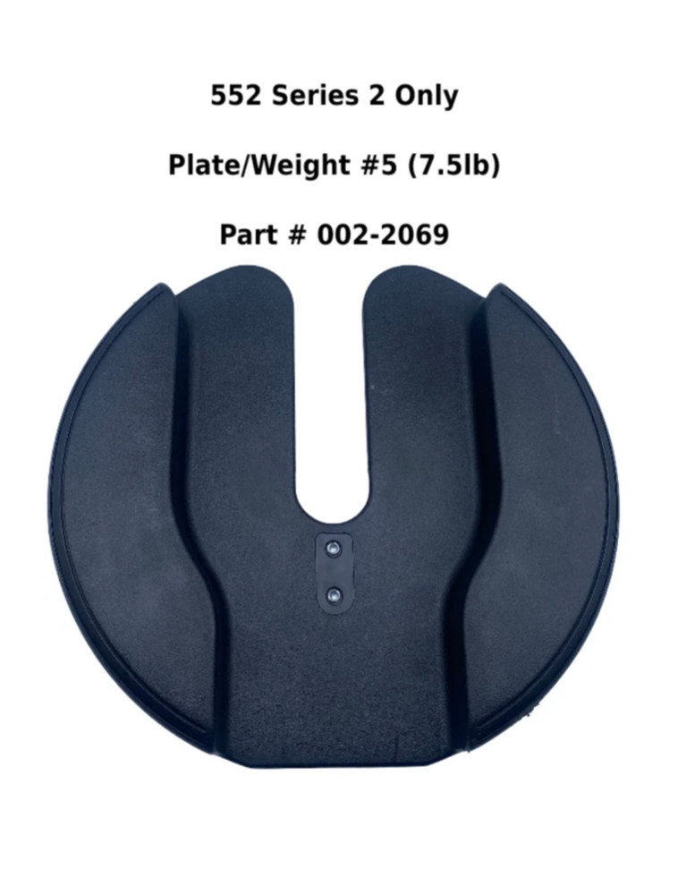 Replacement #5 (largest) Bowflex SelectTech 552 Series 2 Dumbbell Weight Plate