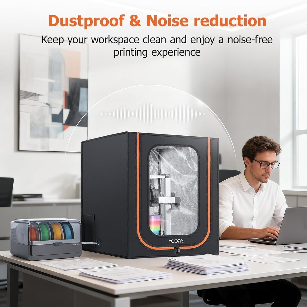 Anycubic Kobra 3D Printer Enclosure with LED Light