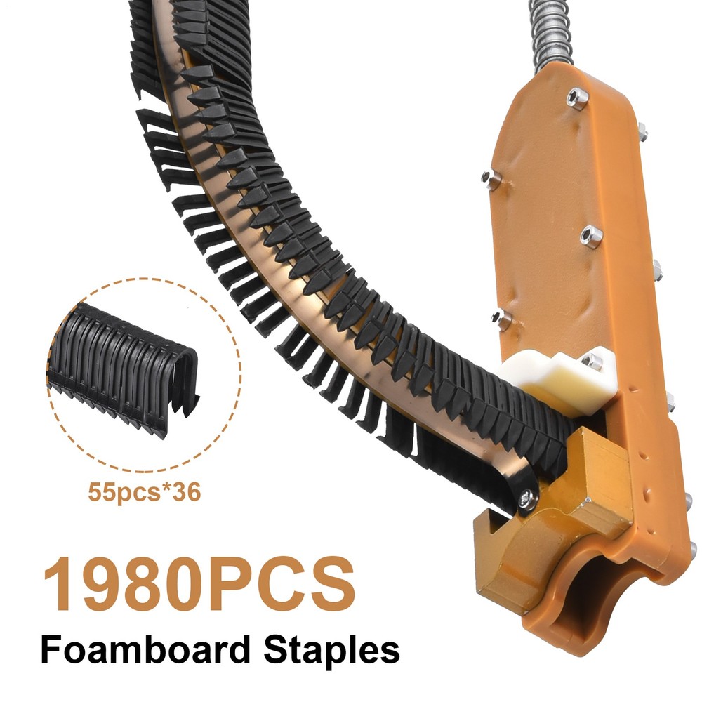 PEX Stapler-Foamboard Stapler Kit Floor Radiant Heating System Installations