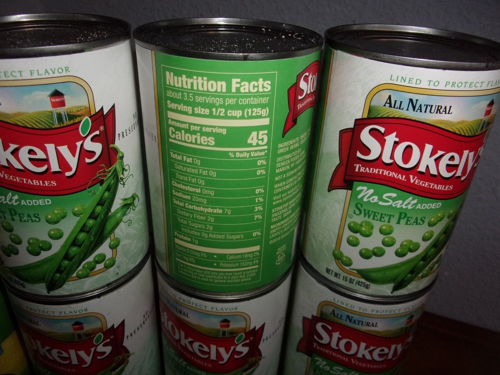 Stokely's & Hudson Assorted Canned Vegetables 12 Pack 15 oz Cans
