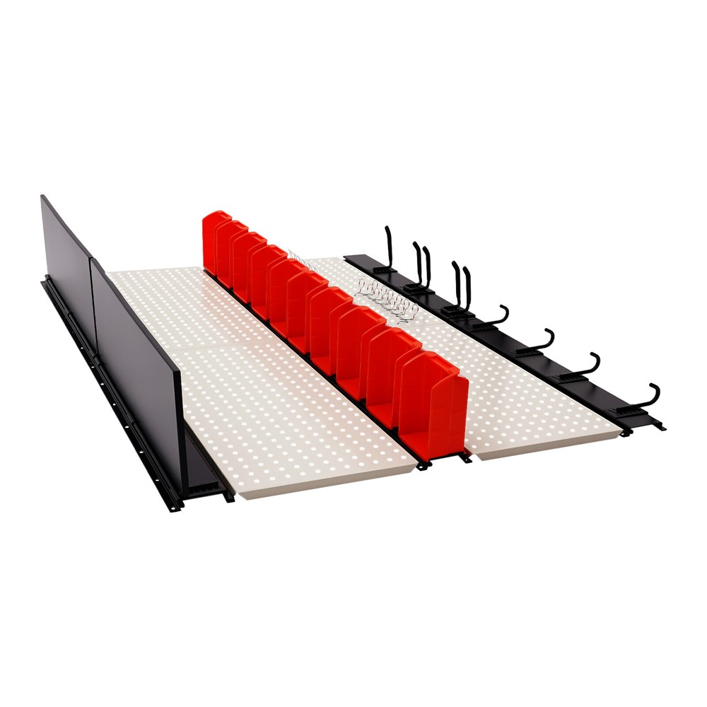 Garage Storage Wall Organizer Tool Storage Rack Wall Mounted Tool Storage Kit