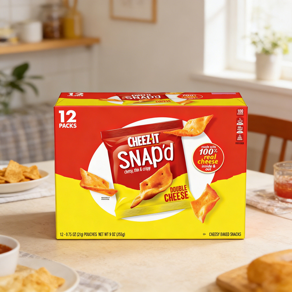 Cheese Crisps , 12 Pack 0.75oz Thin Crispy Lunch Snacks