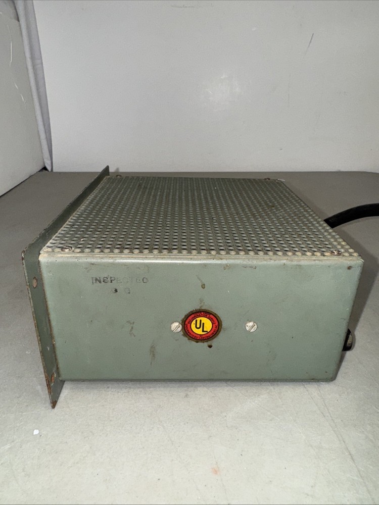 Lab-Volt Model 185 By Buck Engineering Step Down Converter Ac-Dc UNTESTED