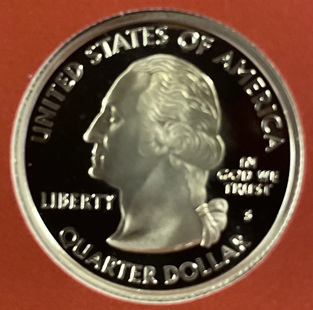 2005-S Minnesota Silver Proof State Quarter 90% Silver From Proof Set