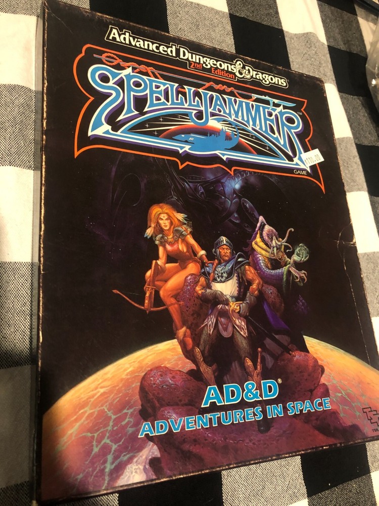 AD&D 2nd Ed SpellJammer Adventures in Space Box Set (Complete)