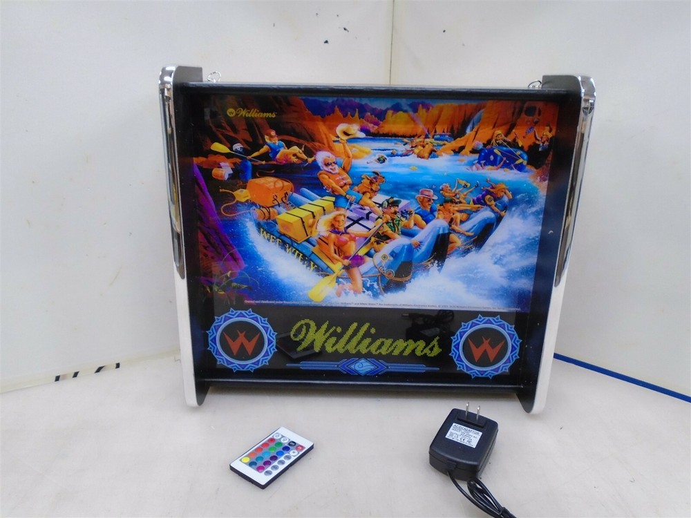 Williams White Water Pinball Head LED Display light box