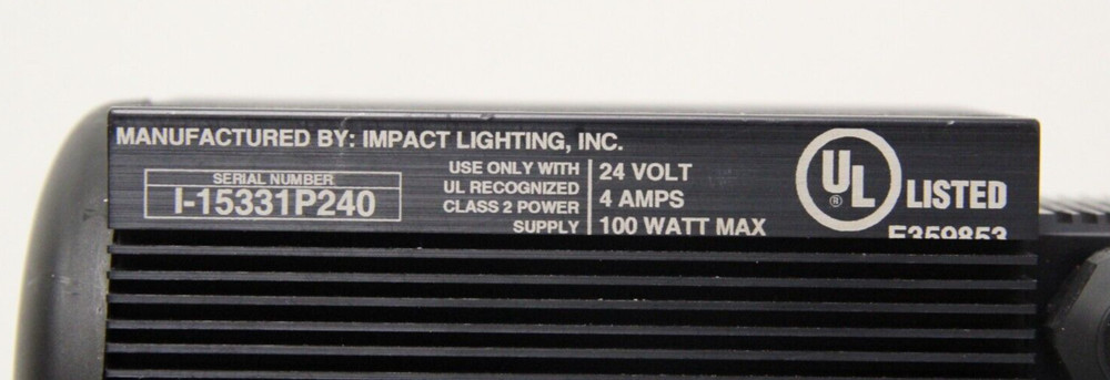 Impact Lighting ION 8000 RGB Fiber Optic LED Light Source With DMX 512 Decoder