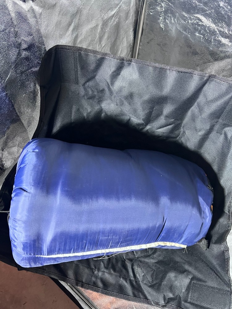 Ozark Trail 33"X 75" 50-Degree Warm Weather Blue Rectangular Shape Sleeping Bag