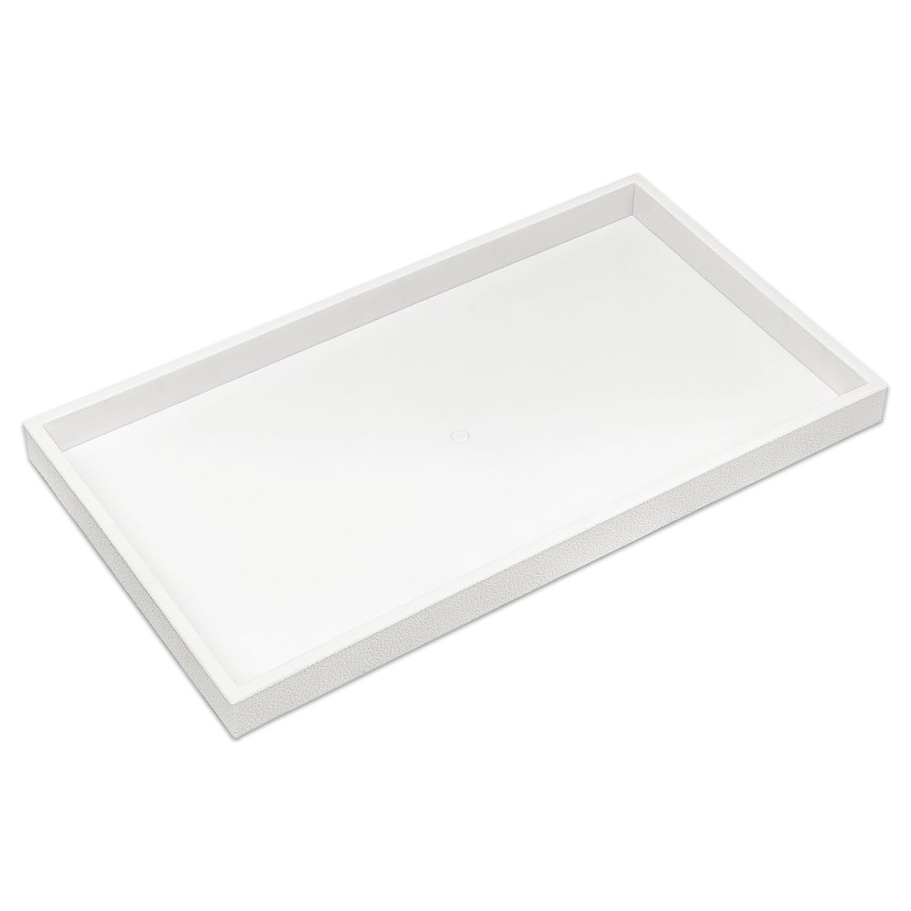 1" Stackable Plastic Jewelry Tray - Fit Full Size Inserts - Organizing Rings,...