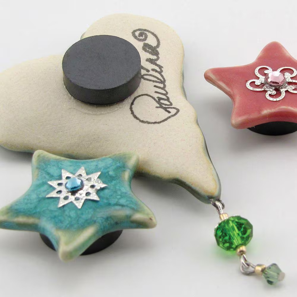 3/4 In. Dia Black Disc Magnet (8 per Pack)