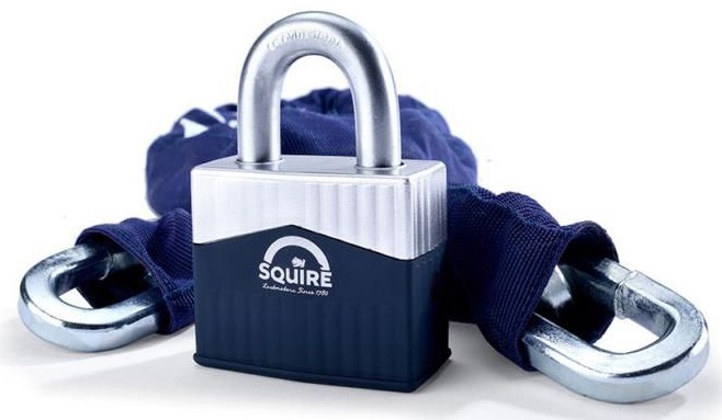 Squire Locks - Warrior Max Chain and Padlock