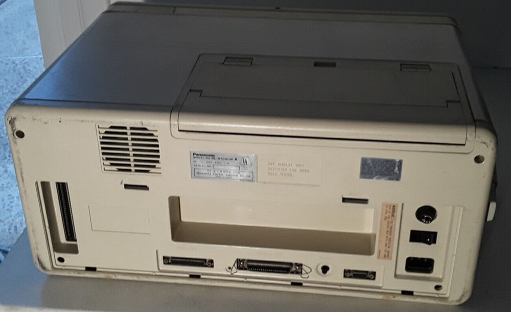 * WORKING 1982 Panasonic Sr. Partner RL-H7000W Portable IBM-PC Compatible System