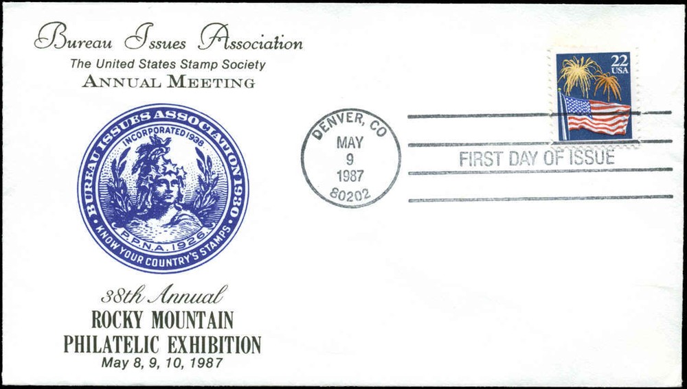 US FDC #2276 Bureau Issue Association Cachet Denver, CO