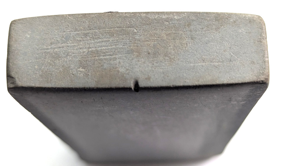 vintage used sharpening stone maybe natural