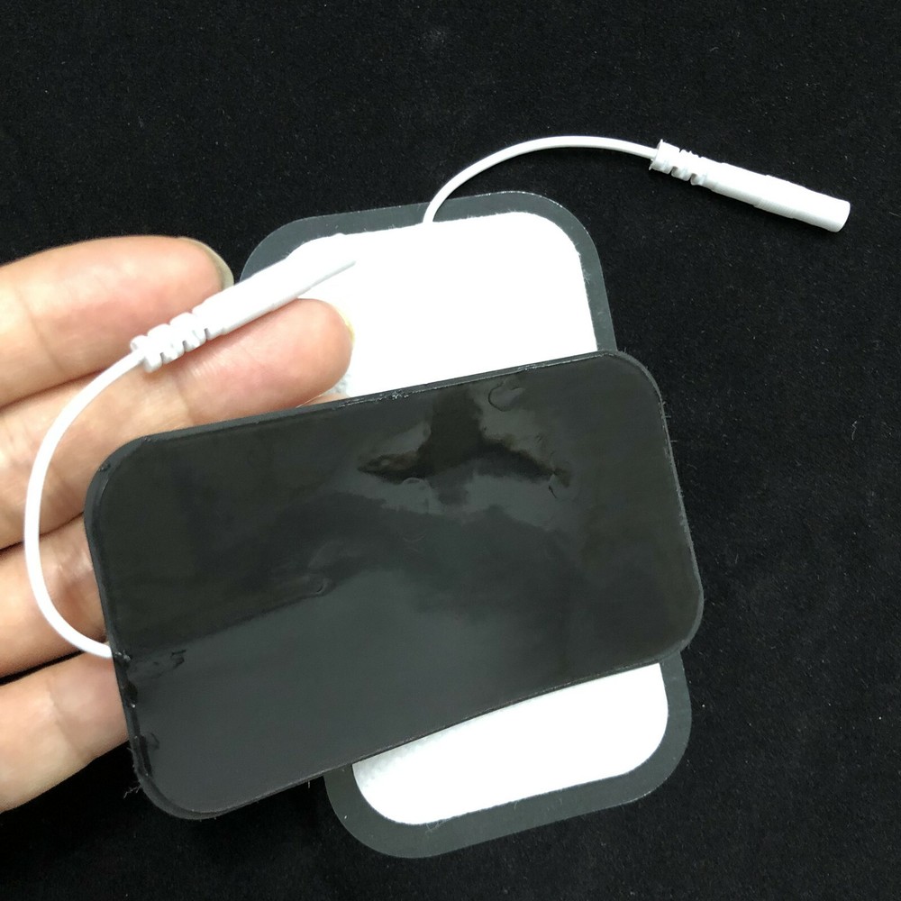 20 Large Replacement Tens Unit Electrode Pads for Pulse Massager White Cloth