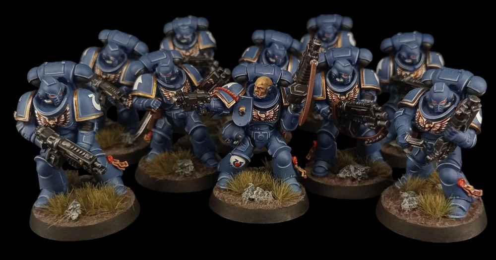 Commission PRO Painted - Primaris Intercessors Squad - Ultramarines - Warhammer