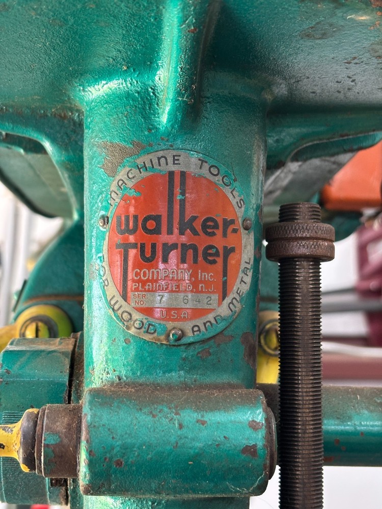 Walker Turner Radial Arm Drill Press
