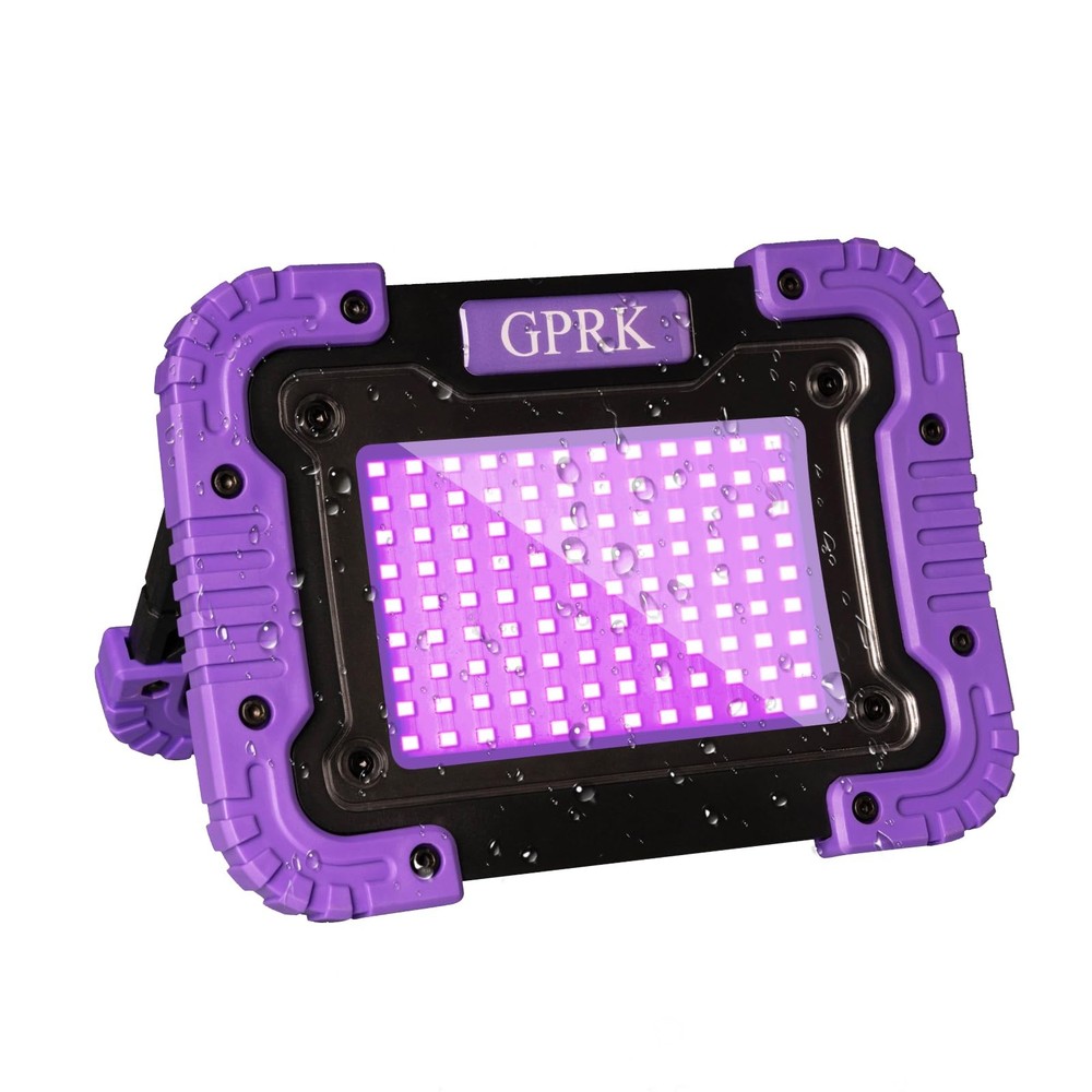 Rechargeable Black Light - Battery-Powered UV Blacklight,