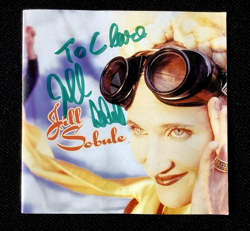 ❤️JILL SOBULE Signed Autograph, “Jill Sobule” CD, Includes CD, RARE, (R.I.P.)