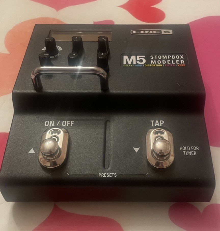Line 6 M5 STOMPBOX MODELER Stereo Multi-Effects Guitar Effect Pedal
