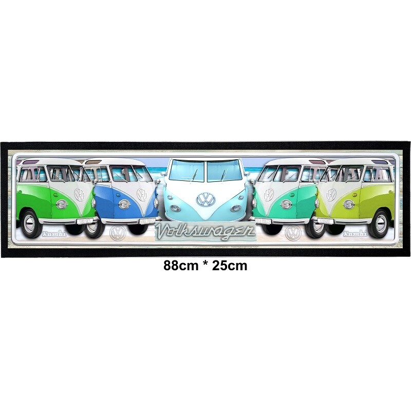 VW Kombi Van Bar Runner Mat 88x25cm