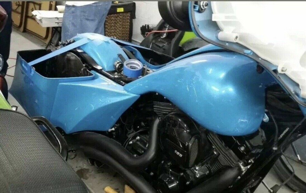2009-2013 Harley Davidson Complete custom bagger kit package touring