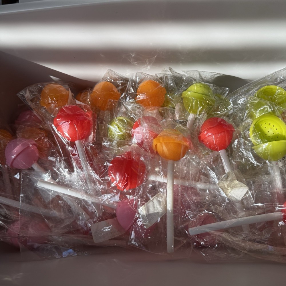 Colorful Lollipop Tea/Herb Infuser Loose Leaf Strainer